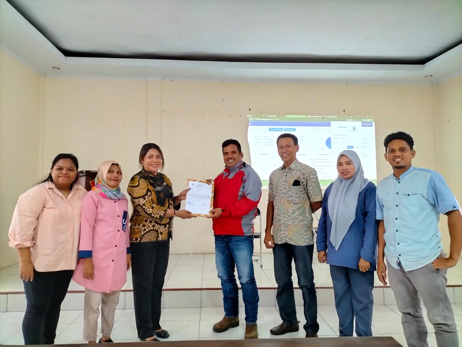 Verifikasi IDM 2023 Tingkat Kecamatan: Hunuth Status Desa MANDIRI